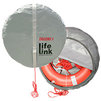 LALIZAS SOLAS lifebuoy set with light, rope and case