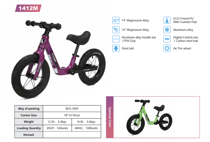 Balance bike 1412M